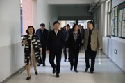 秦淮区委书记林涛来我校调研指导