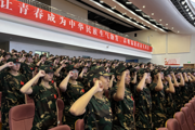 【附中科高·军训】迷彩初绽显锋芒，大美青春已启航！——军训纪实（一）